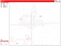 Enid Wall Map Zip Code