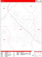 Lehi Wall Map Zip Code