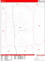 Moore Wall Map