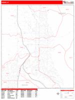 Ogden Wall Map Zip Code