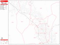 Orem Wall Map Zip Code