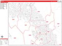 Orem Wall Map