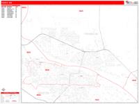 Pasco Wall Map Zip Code