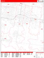 Pharr Wall Map