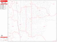 Sandy Wall Map Zip Code