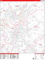 Troy Wall Map Zip Code