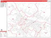 Utica Wall Map