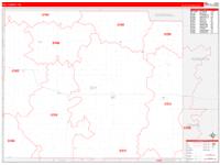 Day, Sd Carrier Route Wall Map