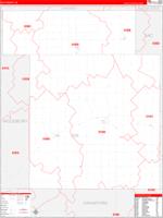 Ida, Ia Wall Map