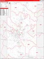 Lee, Ms Wall Map