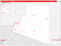 Yuma Metro Area Wall Map