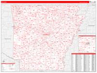 Arkansas Wall Map