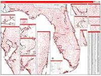 Florida Wall Map