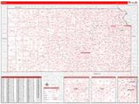 Kansas Wall Map