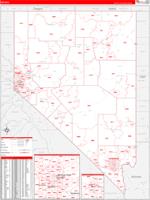 Nevada Wall Map