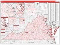 Virginia Wall Map