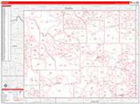 Wyoming Wall Map Zip Code