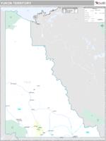 Yukon Territory Wall Map