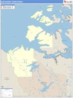 Northwest Territories Wall Map