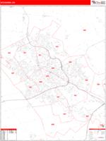 Kitchener Wall Map