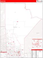 Manitoba Wall Map