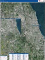 Milwaukee , Wi Wall Map