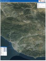 Ventura , Ca Wall Map