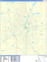 Flint Wall Map