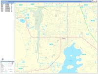 Kissimmee Wall Map