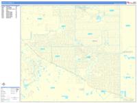 Lehigh Acres Florida Zip Code Wall Map (Red Line Style) by MarketMAPS ...