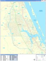 Port St. Lucie Florida Zip Code Wall Map (Red Line Style) by MarketMAPS ...