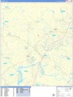 Roswell Wall Map