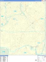 Tigard Wall Map Zip Code