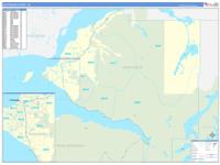 Anchorage Borough (), Ak Wall Map
