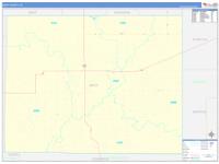 Baca, Co Carrier Route Wall Map