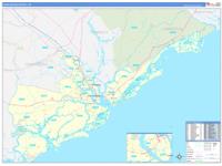 Charleston County, SC Zip Code Wall Map Red Line Style by MarketMAPS Charleston County, SC Zip Code Wall Map Red Line Style by MarketMAPS