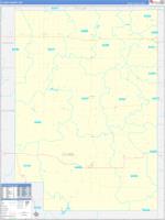 Clark, Wi Carrier Route Wall Map