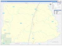 Copiah, Ms Wall Map