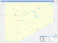 Eastland, Tx Carrier Route Wall Map