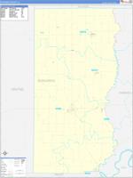 Edwards, Il Wall Map Zip Code