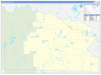 Florence, Wi Wall Map Zip Code