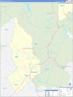 Habersham, Ga Wall Map