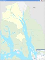Haines Borough (), Ak Wall Map Zip Code