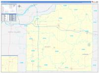 Henry, Il Wall Map Zip Code