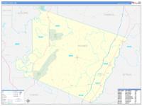 Holmes, Ms Wall Map Zip Code