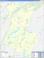 Huntingdon, Pa Wall Map