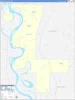 Issaquena, Ms Wall Map