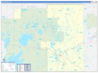 Itasca, Mn Wall Map Zip Code