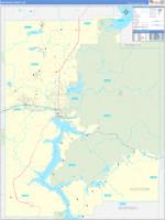 Kootenai, Id Wall Map Zip Code
