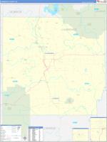 Lawrence, In Wall Map Zip Code